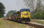 CSX 436 & 439 power train Q777 out of town